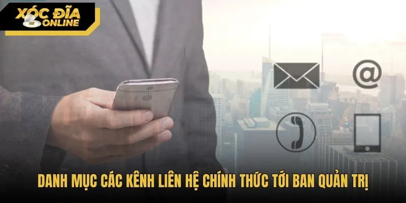Kênh liên hệ trực tiếp hỗ trợ giải quyết sự cố thần tốc