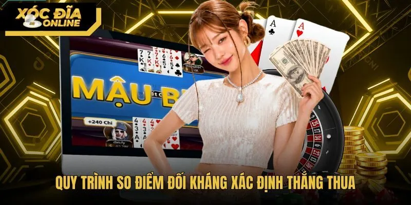 Trình tự so điểm từng chi bài Mậu binh trên bàn đấu