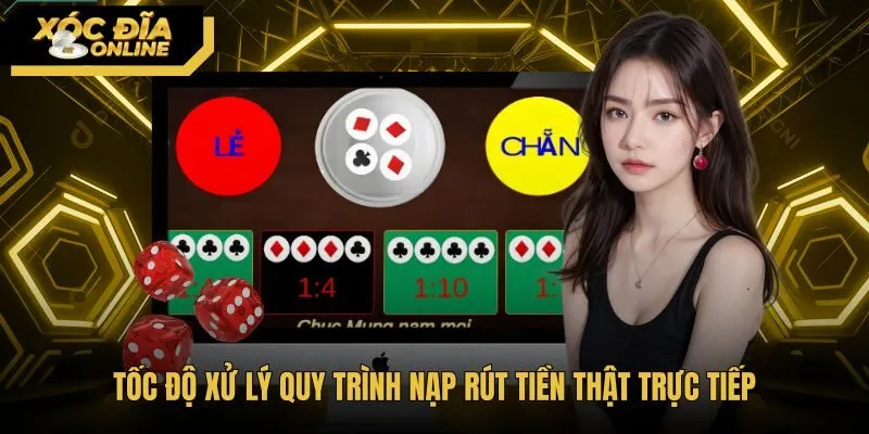 Quy trình nạp rút tiền trực tiếp nhanh chóng tại sảnh 789Club
