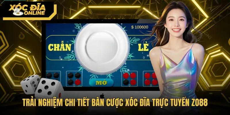 Giao diện bàn cược Xóc Đĩa cùng thuật toán RNG tại Zo88